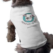Rescue-a-bull dog tank pet clothing