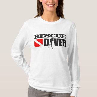 rescue diver t shirt