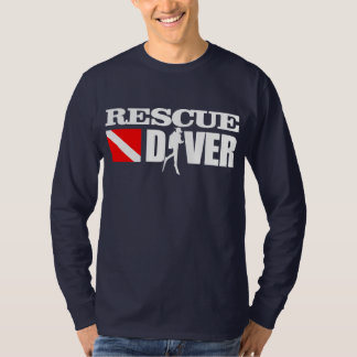 rescue diver t shirt