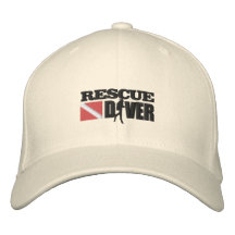 Rescue Diver (Embroidered Cap) Embroidered Baseball Caps
