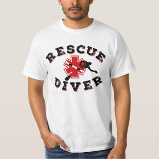 rescue diver t shirt