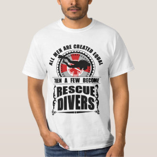 rescue diver t shirt