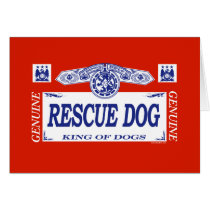 Rescue Dog cards