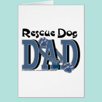 Rescue Dog DAD cards