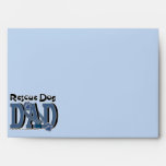 Rescue Dog DAD Envelope