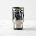 Rescue Dog DAD Mugs