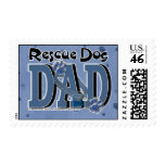 Rescue Dog DAD Postage