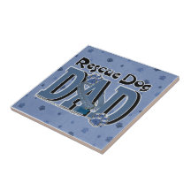 Rescue Dog DAD Tiles