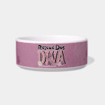 Rescue Dog DIVA Cat Bowl