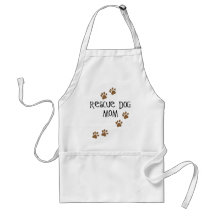 Rescue Dog Mom Aprons
