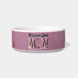 Rescue Dog MOM Cat Water Bowls