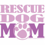Rescue Dog Mom Photo Cutout