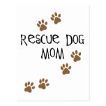 Rescue Dog Mom Post Cards