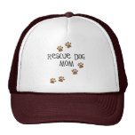 Rescue Dog Mom Trucker Hats
