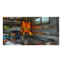 Rescue - Emergency Squad Custom Photo Card