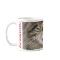 Rescue Farm Cat Mug mugs