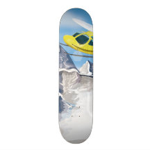 Rescue Helicopter Skate Board Deck