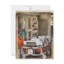 Rescue - Inside the Ambulance invitations