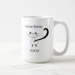 Rescue Kitties Rock! Coffee Mug