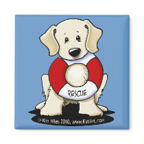 Rescue Lab Magnet