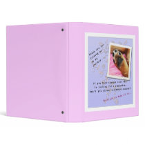 Rescue PawPrint Binder by CasualClicks Rescue PawPrint Binder