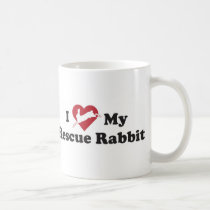 Rescue Rabbit Mug mugs