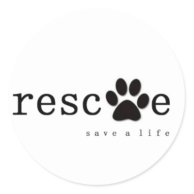 RESCUE -  Save A Life Sticker