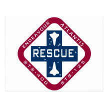 Rescue STS-400 Post Card