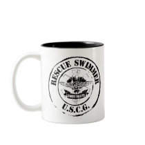 Rescue Swimmer (Grunge) Coffee Mugs