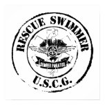 Rescue Swimmer (Grunge) posters