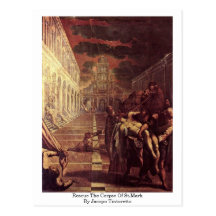 Rescue The Corpse Of St.Mark By Jacopo Tintoretto Post Card