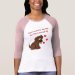 Ladies 3/4 Sleeve Raglan (Fitted)