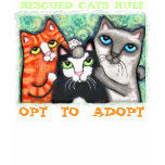 Rescued / Shelter Cat's Shirts