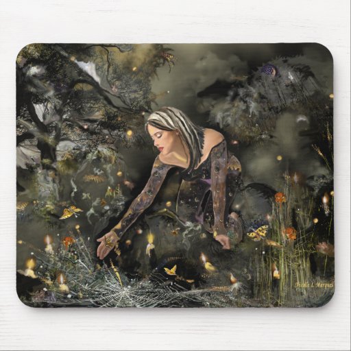 Rescuing  Butterflies! Mouse Pads