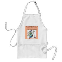research  joke apron