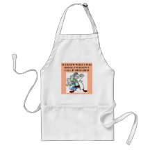 research  joke apron