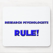 Research Psychologists Rule! mousepads by professions Research Psychologists Rule! mousepads