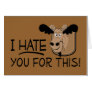 Resentful Moose Greeting Cards