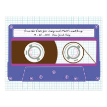 Reserva de Mixtape del indie (añil/púrpura) la fec Postales