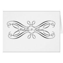 Reserva del diseño de la caligrafía la fecha felicitación