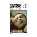 Reserva del romance del vintage los sellos de fech