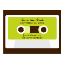 Reserva retra del boda de Mixtape la fecha Postales