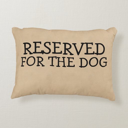 reserved paws off cushion