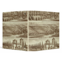 Residence, nursery, stable, Visalia, Cal Vinyl Binders