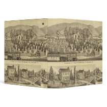 Residence of J Sharp McDonald Sewickley 3 Ring Binder