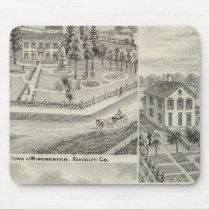 Residence of Milton Thornburgh Fayette Co Mouse Pad