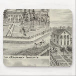 Residence of Milton Thornburgh Fayette Co Mouse Pad