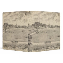 Residence, stables, and driving park vinyl binders