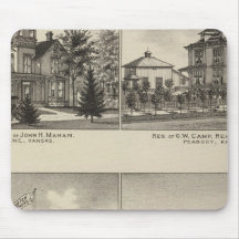 Residences, Abilene, Kansas Mousepad