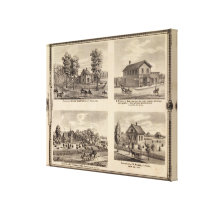 Residences and store in Polk County Gallery Wrap Canvas